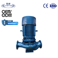 Pompe verticale ISG avec joint mécanique robuste anti-fuite pour système de refroidissement d'eau d'usine