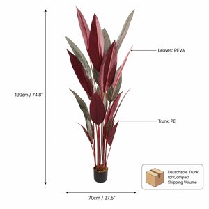 Planta Artificial Exótica <span class=keywords><strong>de</strong></span> Ave del <span class=keywords><strong>Para</strong></span>íso, Follaje Artificial <span class=keywords><strong>para</strong></span> Decoración <span class=keywords><strong>de</strong></span> Interiores del Hogar y <span class=keywords><strong>Eventos</strong></span> - Product Image 3