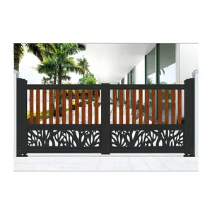 Fornitore professionale di recinzioni e cancelli del fornitore del cancello scorrevole del venditore della fabbrica per la progettazione del cancello di sicurezza delle case