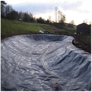 <span class=keywords><strong>LDPE</strong></span> LLDPE <span class=keywords><strong>HDPE</strong></span> <span class=keywords><strong>geomembrane</strong></span> 1 mét cho bãi rác và rò rỉ phòng chống của mỏ - Product Image 6