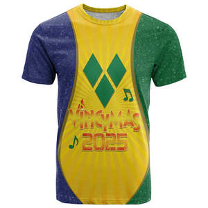 Camiseta SVG Vincy Mas, Carnaval Nacional de San Vicente y las Granadinas, Feliz Día de la Independencia el 27 de <span class=keywords><strong>octubre</strong></span> de 2026 - Product Image 3
