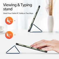 Étui DUX DUCIS série Domo pour OnePlus Pad Go avec support pour stylet, mise en veille/réveil automatique, antichoc pour Oppo Pad 2
