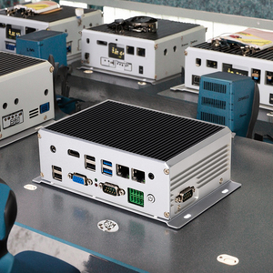 Mini PC Industrial sin Ventilador, VGA, Core I3/I5/I7, 4G, GPIO, RS232/RS485, Doble LAN, 7ª/8ª/10ª Generación, Computadora Integrada Industrial - Product Image 1