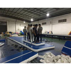 Tapis de sol épais de gymnastique gonflable, usine de Guangzhou