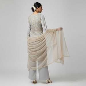 Kilang OEM Jahit Pukal Borong Kebaya Riau, Conjunto Musulmán Modesto de Algodón Tie-Dye, Sin Plancha, Casual, Transpirable, Producción de Marca Privada - Product Image 4