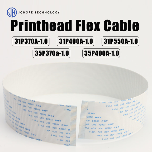 New DX5 Cable 37CM 55CM 31Pin 35Pin Data Flex Printhead Cable for Dx5 Printhead