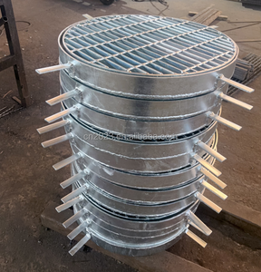 Nhà sản xuất chất lượng cao công nghiệp thép mạ kẽm Grating rãnh bìa với khung ngoài trời máng xối Bìa thép Grate - Product Image 3