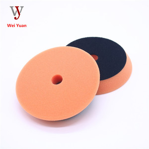 <b>Foam</b> Polishing <b>Pad</b> 125mm Soft Non-Abrasive Disc For Da Ra Machine Back Fleece - Product Image 3