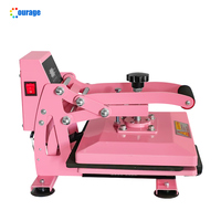 Nouvelle Presse à Chaud Portable 23*30cm pour Transfert de Logos et Étiquettes sur T-Shirts avec Affichage LED