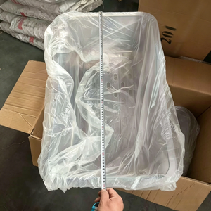 Bassin de <span class=keywords><strong>bain</strong></span> transparent en plastique ABS pour nouveau-né, 46x81cm, léger (2,9kg), pour hôpital, couveuse et salle d'accouchement - Product Image 4