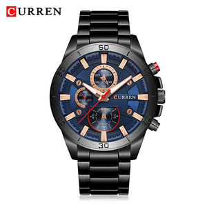 Montre Homme 8275 Japon MIYOTA Mouvement Quartz Luxe Mode Décontractée Simple Acier Inoxydable Affaires Étanche Dessin Animé Sport 20mm - Product Image 2