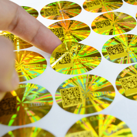 Etiqueta Holográfica con Código QR 3D VOID Personalizada, Fabricante de Etiquetas Anti-Falsificación