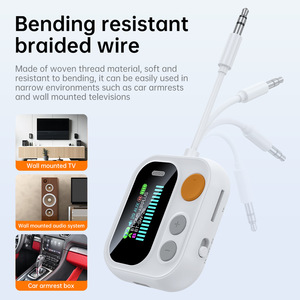 Rambotech New Màn hình màu <span class=keywords><strong>Bluetooth</strong></span> máy phát và máy thu một cho hai xe <span class=keywords><strong>Bluetooth</strong></span> máy bay TV <span class=keywords><strong>Bluetooth</strong></span> máy phát JS11 - Product Image 5