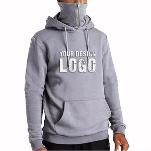 Sudadera con Capucha para Hombre, Diseño Nuevo, Estampado Liso, con Bolsillo Canguro, Logotipo Personalizado, para Correr y Deportes - Product Image 3