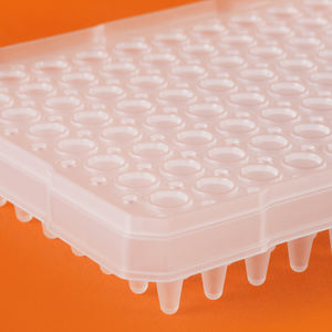 แผ่นไมโครเพลท <span class=keywords><strong>PCR</strong></span> แบบครึ่งกระโปรงใสขนาด0.1มล. 0.2มล. ครึ่งแผ่น - Product Image 2