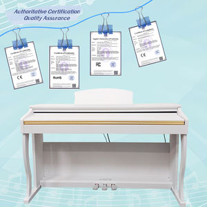 Piano numérique Clavier à <span class=keywords><strong>action</strong></span> marteau 88 touches Couvercle coulissant Clavier musical professionnel A90 Clavier électronique lesté Spectacle sur scène - Product Image 6