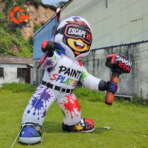 Astronaute gonflable géant pour fête d'Halloween, <span class=keywords><strong>carnaval</strong></span>, spectacle sur scène - Product Image 3