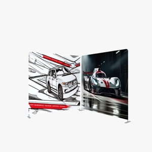 A-NEW Triển Lãm Đứng biểu ngữ vải tùy chỉnh nền với logo nền tùy chỉnh vải hai mặt - Product Image 5