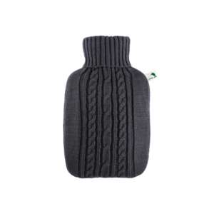 Référence Hugo Frosch Wärmflasche Klassik 1,8l Strickbezug dunkelgrau - Product Image 1