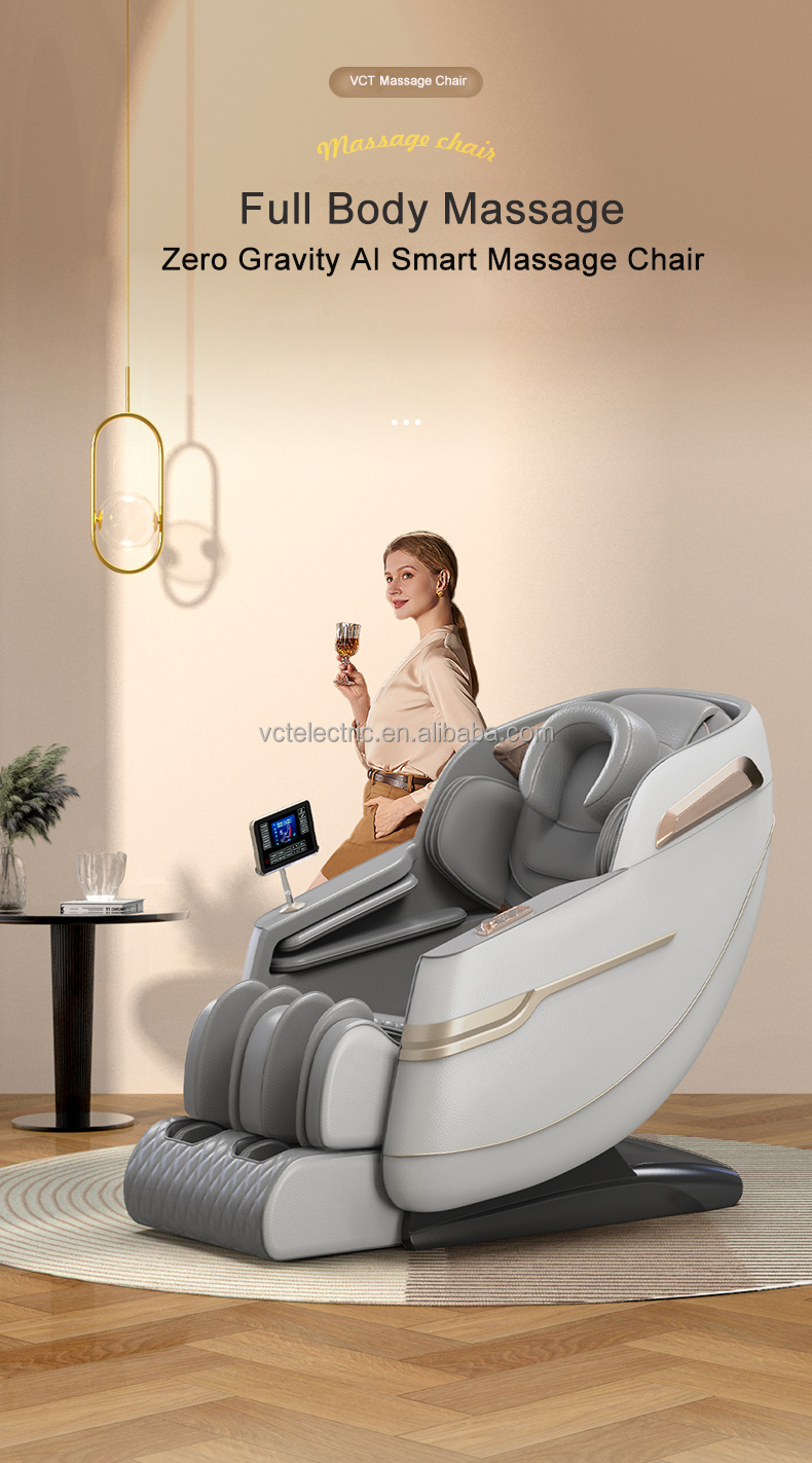 2024 VCTAI高品質電動チェアマッサージャー全身4D無重力新しい高級