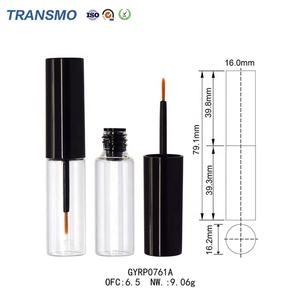 Conteneur de sérum pour cils de 5 ml, emballage en verre pour sérum pour cils, flacon de sérum pour cils en verre OEM de 6,5 ml avec brosse personnalisée - Product Image 3