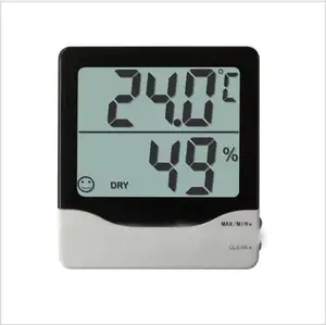 Ev sıcaklık ekran dijital termometre higrometre