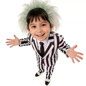 Disfraz de Cosplay de Beetlejuice 2 para Adultos, con Rayas Blancas y Negras, Traje de Betelgeuse para Halloween - Product Image 5