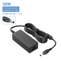 Chargeur d'ordinateur portable 19V 1.58A 5.5*2.5mm DC 30W, alimentation secteur pour ordinateur portable Toshiba