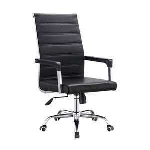 Chaise ergonomique en maille noire pour salle de conférence, grande quantité - Product Image 6