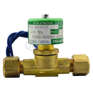 Válvula Solenoide Heron Palace SEV-603BXF 2.94 Mpa Ac220v Conexión Roscada Para Uso Mecánico - Product Image 1