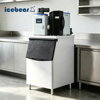 Nouvelle Offre Spéciale 300kg/24h Flocon de neige Flack Machine à glace Smart Commercial et usine Machine à glaçons