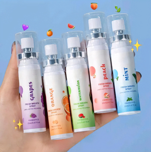 <span class=keywords><strong>Spray</strong></span> Orale Mini Personalizzato con Logo, Etichetta Privata, <span class=keywords><strong>Spray</strong></span> Rinfrescante a Lunga Durata per Igiene Orale Quotidiana e da Viaggio - Product Image 1