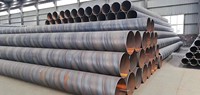 Tuyau en acier au carbone sans soudure à spirale, à paroi épaisse, SSAW, directement de l'usine, pour les travaux de fondation de pieux de ponts routiers