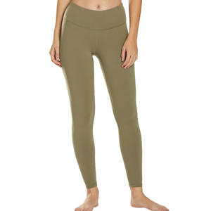Leggings de Yoga para Mujer, Cintura Media, Verano, Elásticos en 4 Direcciones, Tejido Antiarrugas que Absorbe la Humedad, Ajuste Ceñido, Estilo Deportivo - Product Image 1