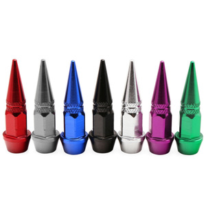 कारों के लिए बुलेट के आकार के वाल्व स्टेम कैप साइकिल और मोटरसाइकिलों के लिए कस्टम-डिज़ाइन किए गए स्पाइक वाल्व - Product Image 4