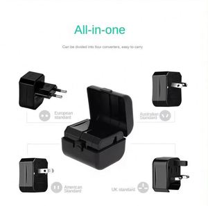 Adaptador de Viaje 3 en 1 IStapromo, Convertidor de Enchufes, Adaptador de Viaje Mundial - Product Image 4
