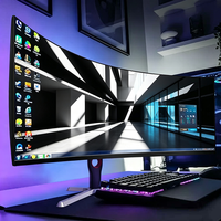 Monitor de 27 Pulgadas con Pantalla 2K y 144hz, Pantalla Curva para Juegos y Video