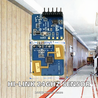 Module de capteur Hi-Link 24 GHz, série d'antennes à gain 3,5 dBi à 10 bandes, modèles multiples LD2402 LD2402G LD2402L LD2410B LD2410D LD2410S