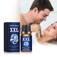 Aceite para el Cuidado Personal Masculino Xxxl 10ml, Marca Privada, Aceite para Masajes al por Mayor para Agrandar el Pene, Mejora el Crecimiento del Pene, a Base de Plantas Orgánicas