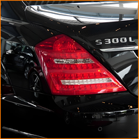 Luces Traseras LED Completas para Mercedes Benz Clase S W221 2006-2013, Actualización Facelift, Luces Traseras con Intermitentes Secuenciales