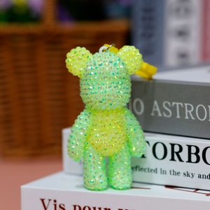 พว<span class=keywords><strong>ง</strong></span>กุญแจเรซิ่นไวนิลทำมือ DIY รูปเพชร ขอ<span class=keywords><strong>ง</strong></span>ต<span class=keywords><strong>ก</strong></span>แต่งน่ารัก ตล<span class=keywords><strong>ก</strong></span>ๆ ขอ<span class=keywords><strong>ง</strong></span>เล่นเด็<span class=keywords><strong>ก</strong></span> รุ่นไวนิลสีขาว แบบติดเพชร - Product Image 2