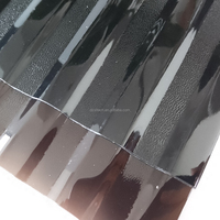 Rouleau de tôle ondulée en polycarbonate de 1,0 mm d'épaisseur, durable et moderne, pour jardin, serre, hôtel, entrepôt, toiture, garantie 10 ans