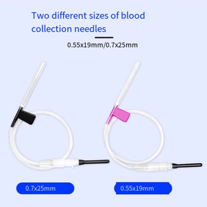 เข็มเจาะเลือดดำแบบใช้ครั้งเดียวชนิดปลอดเชื้อทางการแพทย์ขนาด <span class=keywords><strong>21g</strong></span> แบบปีกผีเสื้อ พร้อมเทคโนโลยีสุญญากาศ เกรดเครื่องมือทางการแพทย์ประเภทที่ 3 - Product Image 5