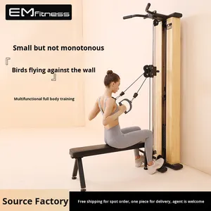Nouveau Appareil d'entraînement mural multifonctionnel Wanmo Smith Machine pour l'entraînement complet des oiseaux, usage domestique, en chêne, petit portique volant pour fitness - Product Image 2