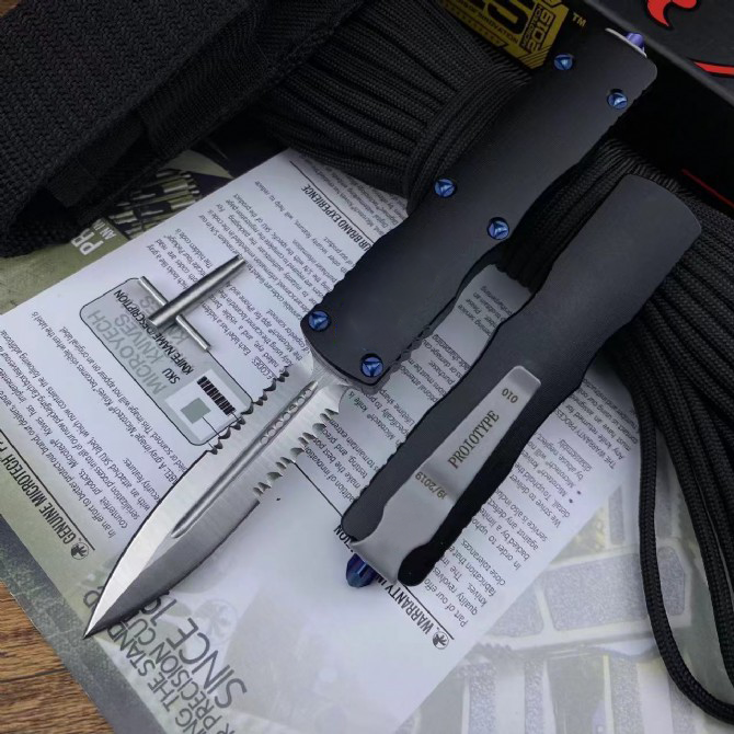 Black Semi-serrated Edge