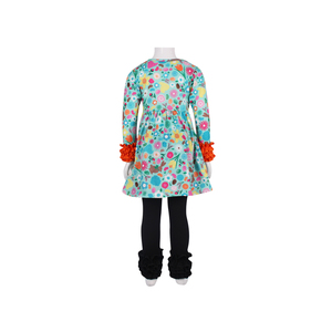 apretado negro glaseado pantalones Otoño de dos piezas niñas conjuntos de ropa para niños ropa chica vestidos de - Product Image 4