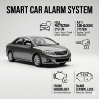 Antidémarrage universel anti-agression 19 codes programmables Alarmes pour automobile