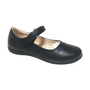 도매 올 시즌 어린이 편안한 캐주얼 신발 키즈 블랙 학교 신발