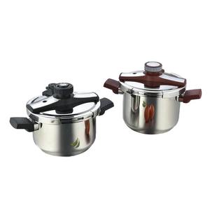 Autocuiseur à Verrouillage Facile en Acier Inoxydable 304, Marmite à Pression pour Gaz en Inox 304, <span class=keywords><strong>Cocotte</strong></span>-<span class=keywords><strong>Minute</strong></span> en Acier Inoxydable de 12 <span class=keywords><strong>Litres</strong></span> - Product Image 3