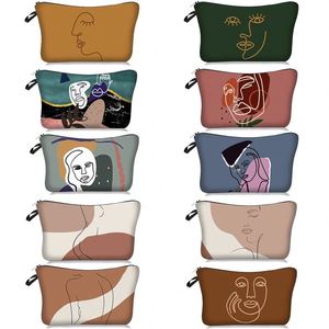 BSCI Factory <b>Makeup</b> <b>Case</b> Small Cosmetic Zipper Bag Waterproof for Purse Mini Women Cute Traveling Accessories Pouch - Product Image 1